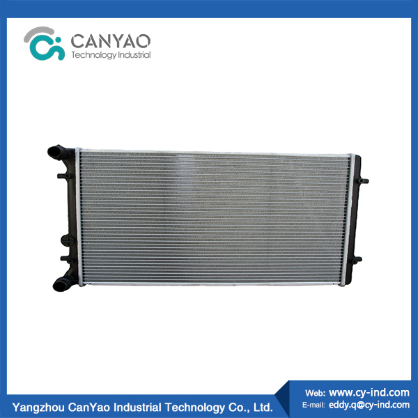 Aluminum radiator for audi A3