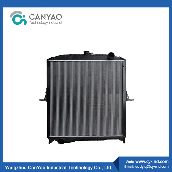 Aluminum radiator for HINO