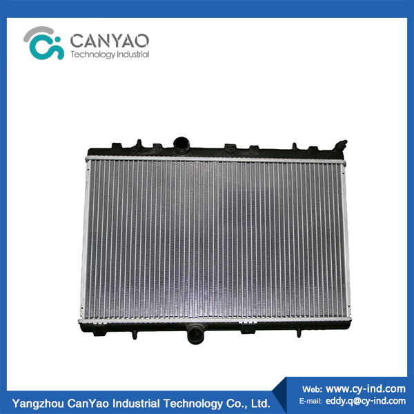 Aluminum radiator for PEUGEOT