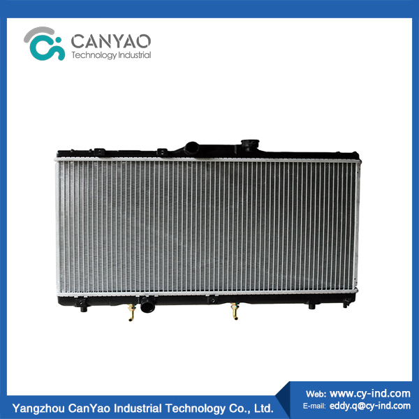 Auto Brazed Aluminum radiator for COROLLA