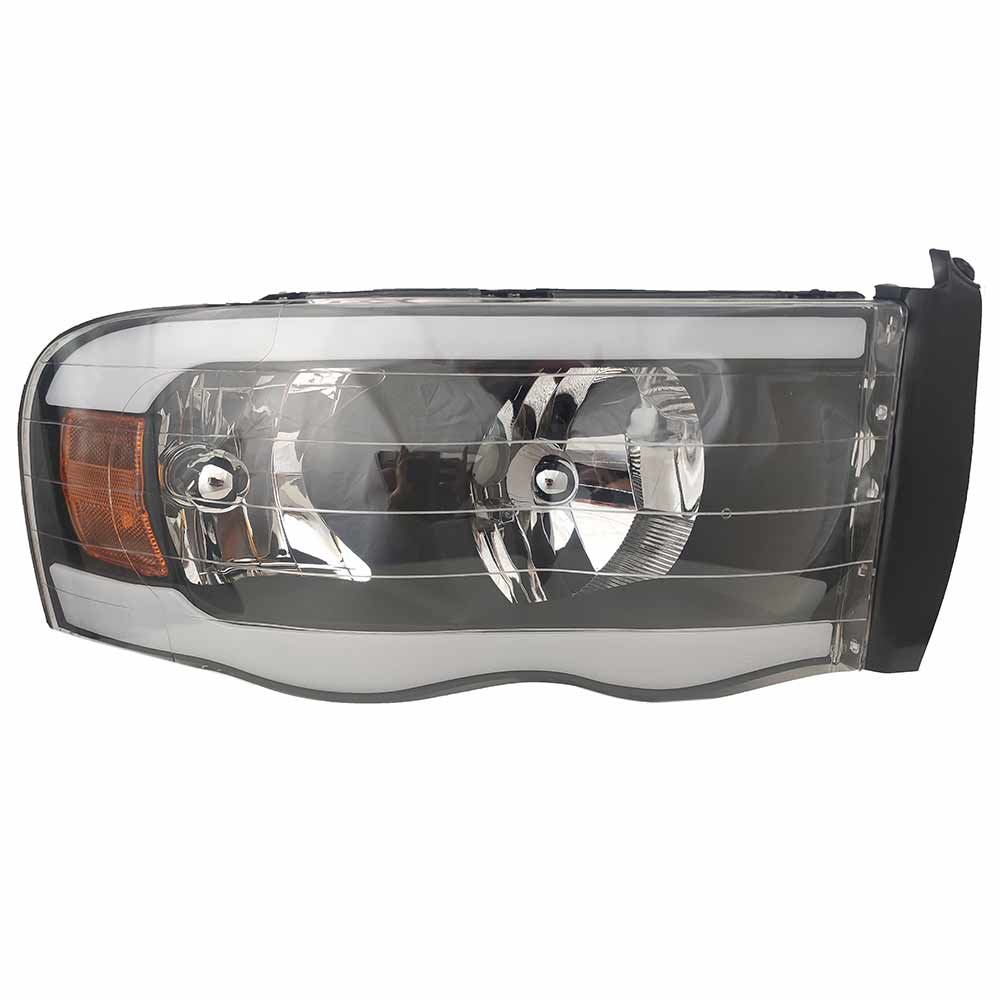 dodge headlights black