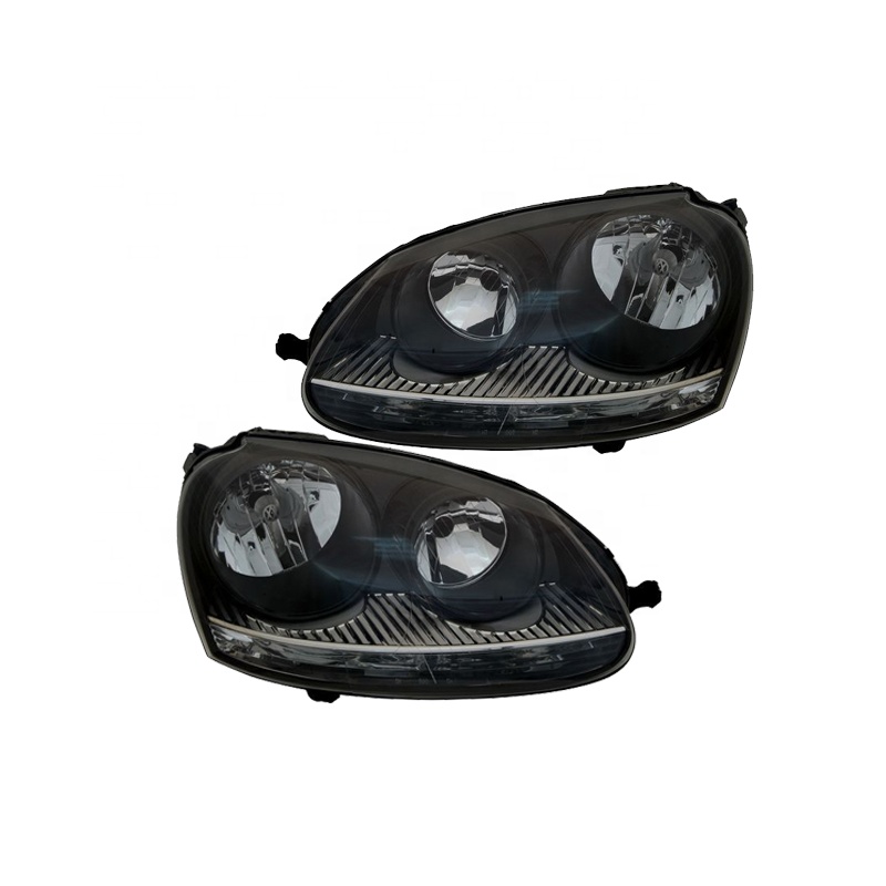 golf black headlamp