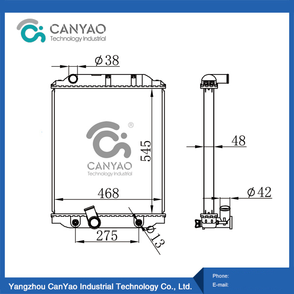 Radiator for Toyota HINO 99- AT