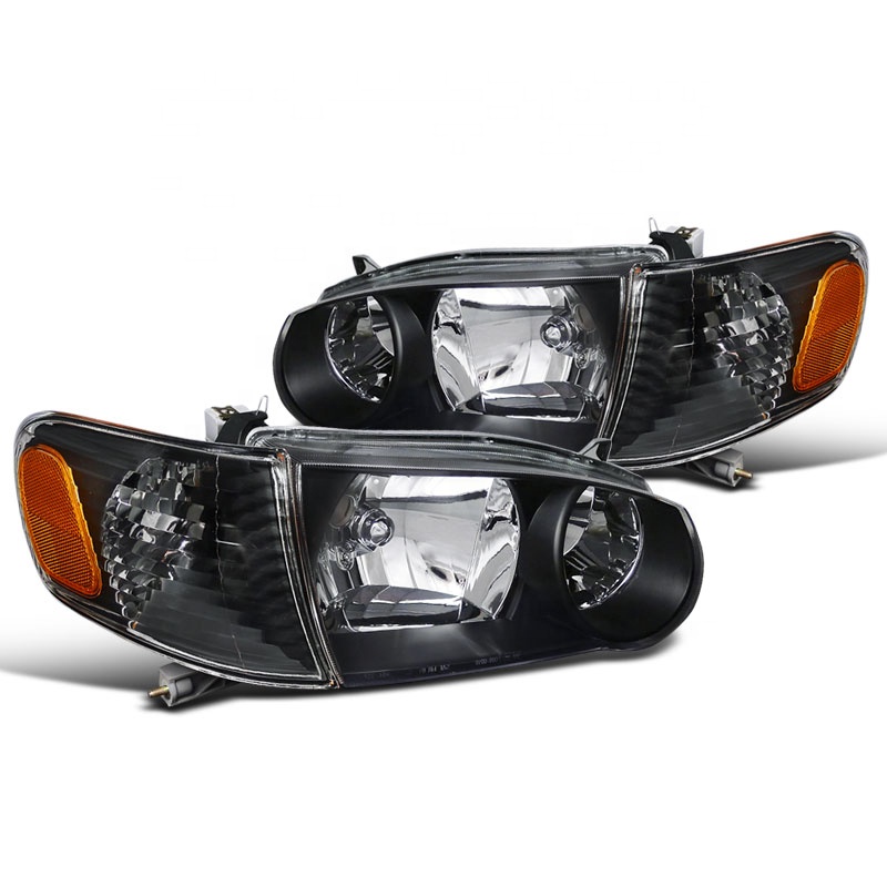 Toyota Corolla Black Headlamps