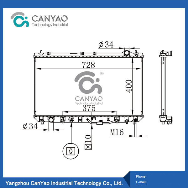 Toyota Radiator CAMRY NCV20 SOLARA LX ES300 97-01 AT