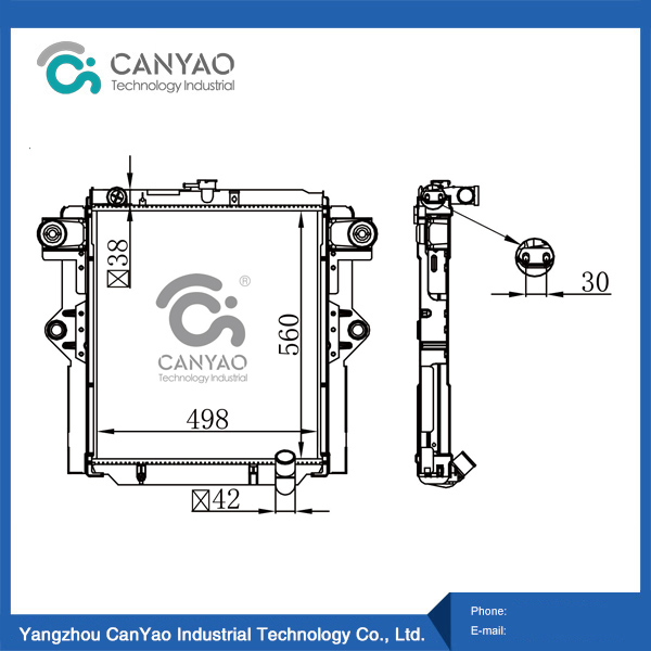 Toyota Radiator LANDCRUISER 05-MT