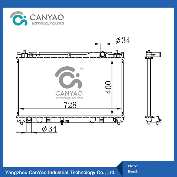 Toyota Radiator MODELS CAMRY MCV30 03- MT