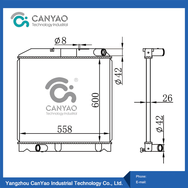 Toyota Radiator MODELS DYNA MT